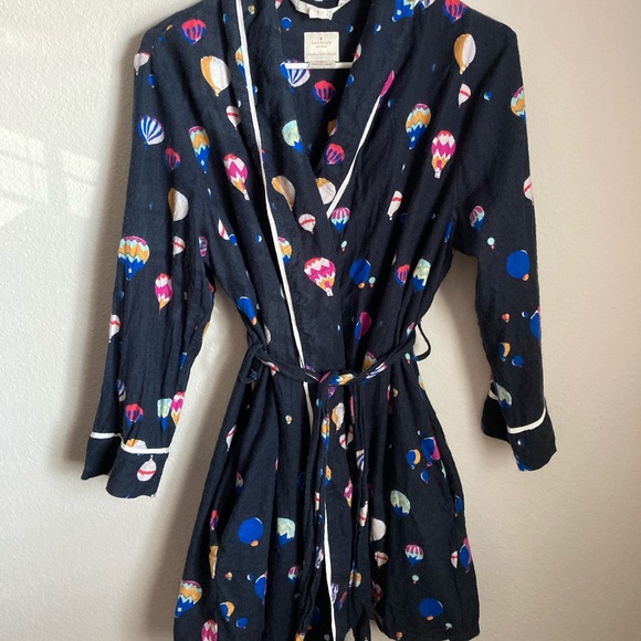 kate spade Other - Kate Spade New York Hot Air Balloon Flannel robe